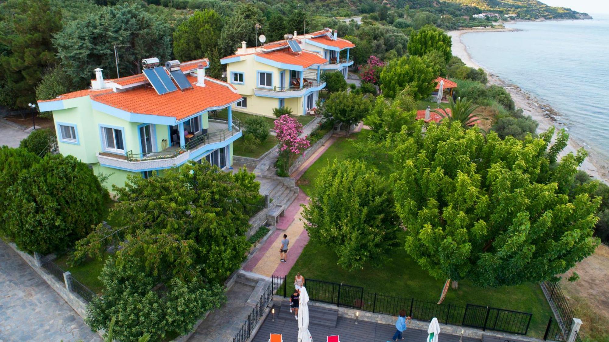 Secret Paradise Villas Loutra Elevtheron الغرفة الصورة